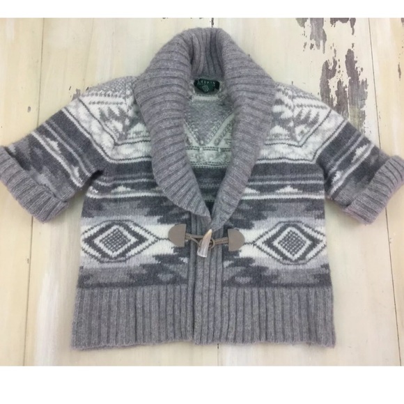 Ralph Lauren Sweaters - Ralph Lauren Size P/P Wool & Angora sweater Gray